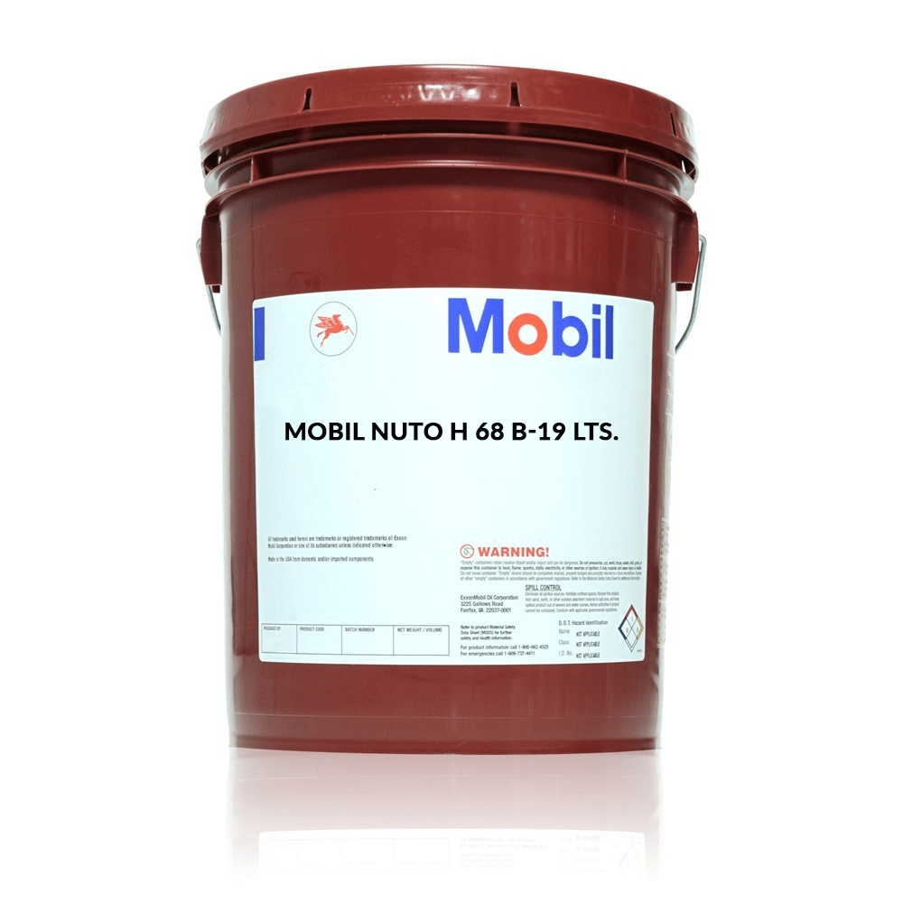 Aceite Hidráulico Mobil Nuto H 68 19LT