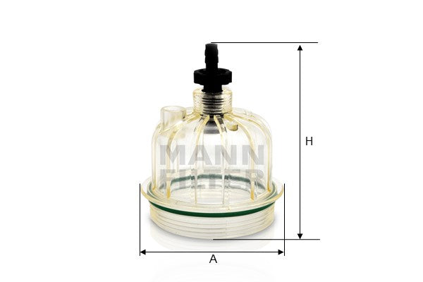 Filtro de combustible MANN-FILTER BL4