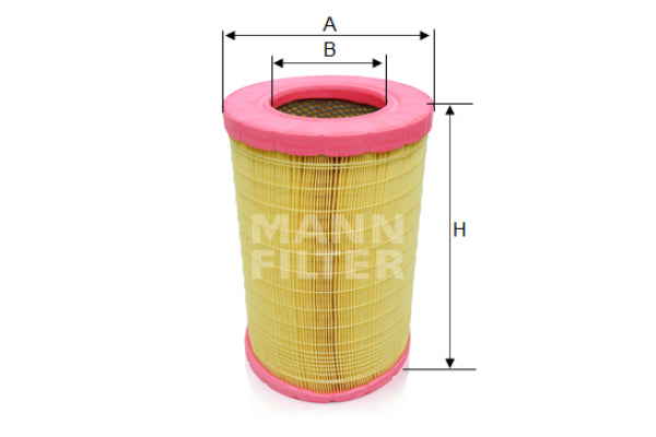Filtro de Aire Secundario MANN-FILTER C 1342 KIT