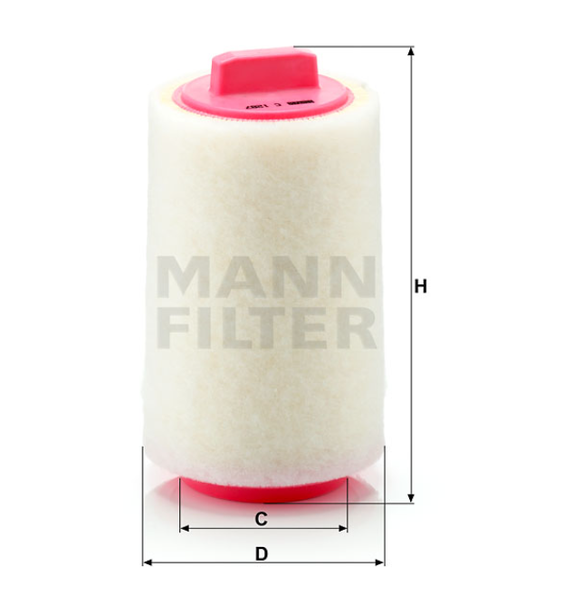 Filtro de Aire MANN-FILTER C 1287