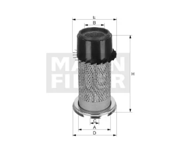 Filtro de Aire MANN-FILTER C 18 263