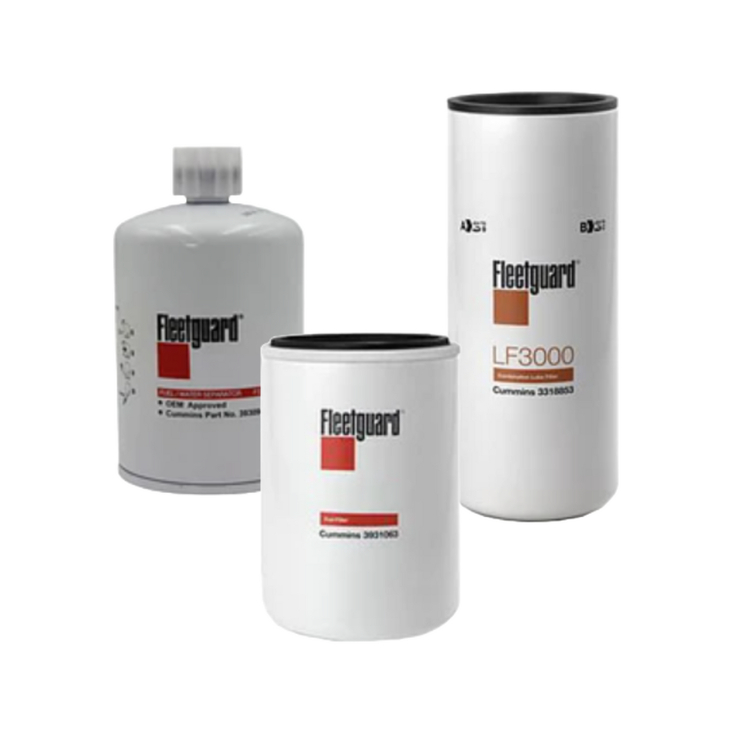 6CTA Kit de Filtros Mantención para motor Fleetguard Cummins