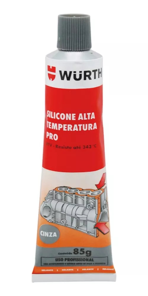 Silicona de alta temperatura Würth 300 ml