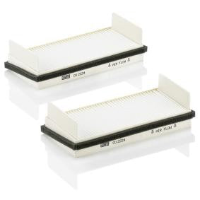 Filtro de Aire MANN-FILTER CU 2224-2